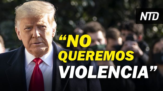 NTD Noticias: Trump: «No queremos violencia» y a días de la inauguración aprueba declaración de emergencia