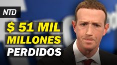 NTD Noticias: Twitter y Facebook pierden $ 51 mil millones; Representante planea impeachment contra Biden