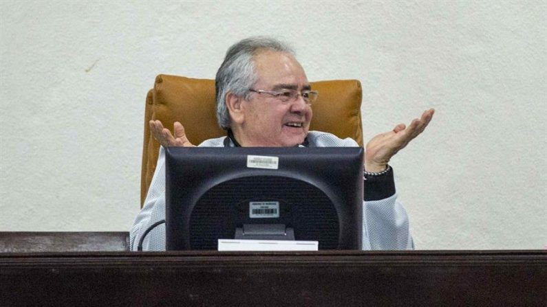 En la imagen el legislador sandinista Gustavo Porras. EFE/Jorge Torres/Archivo