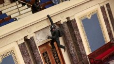 Fotos: Manifestantes irrumpen en el edificio del Capitolio de EE.UU. durante la Sesión Conjunta