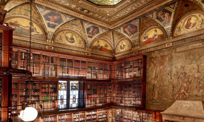 La biblioteca de John Pierpont Morgan. (Graham Haber, 2014/La Biblioteca y Museo Morgan)