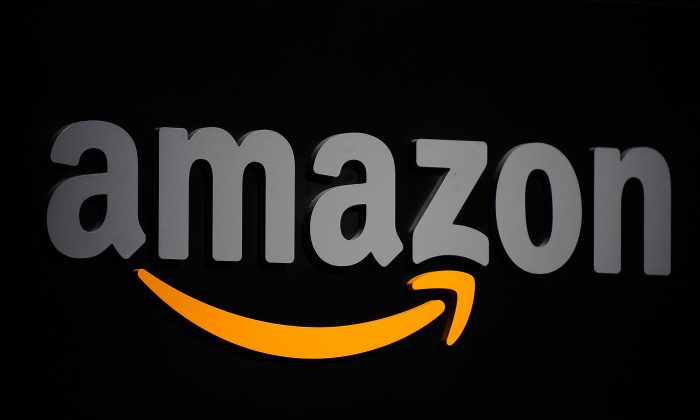 El logo de Amazon en Nueva York el 28 de septiembre de 2011. (Emmanuel Dunand/AFP/Getty Images)
