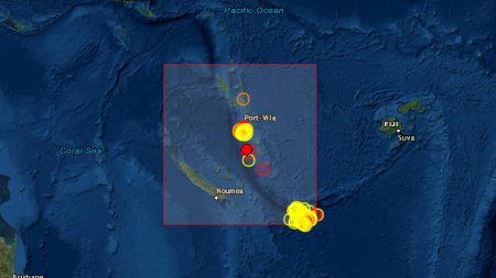 Un terremoto de magnitud 6.2 sacude Vanuatu, en el Pacífico Sur