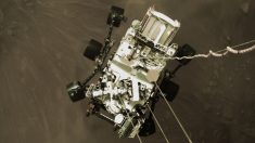 NASA divulga el primer video y sonido del aterrizaje de Perseverance en Marte