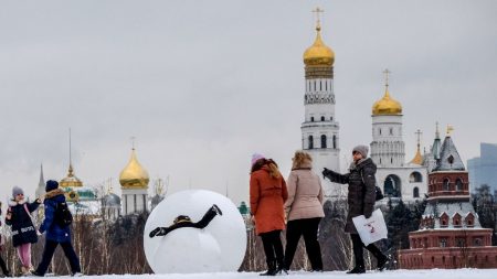 Una “nevada apocalíptica” sepulta Moscú bajo 56 centímetros de nieve
