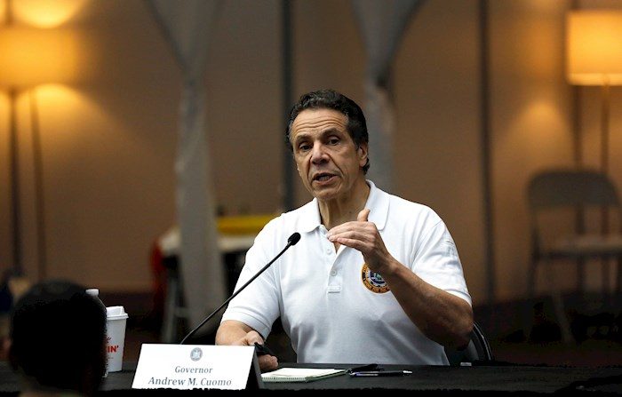 En la imagen, el gobernador del estado de Nueva York, Andrew Cuomo. EFE/Peter Foley/Archivo