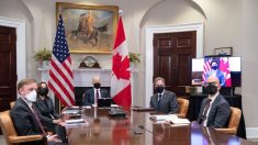 Biden y Trudeau mantienen una reunión bilateral virtual