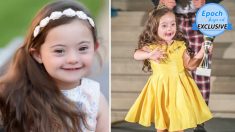 Niña de 5 años con síndrome de Down descubre su pasión en el modelaje