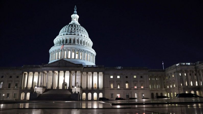 El Capitolio de Estados Unidos en Washington el 5 de marzo de 2021. (Alex Wong/Getty Images)