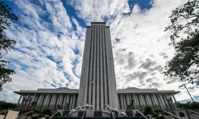 Una vista del edificio del Capitolio del Estado de Florida en Tallahassee, Florida, el 10 de noviembre de 2018. (Mark Wallheiser/Getty Images)