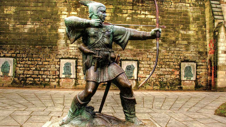 Robin Hood se enfrentó con valentía a los poderes opresores que estaban llevando a la gente a la miseria. ¿Seguimos honrando su espíritu aventurero? (David Telford/CC BY-SA 2.0)