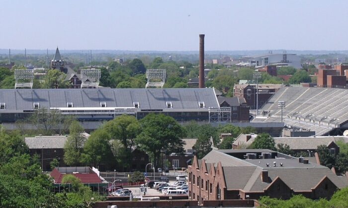 Vista del campus este y del campus central del Georgia Tech en Atlanta, Georgia. (Daniel Mayer/CC BY-SA 3.0 [ept.ms/2Bw5evC])
