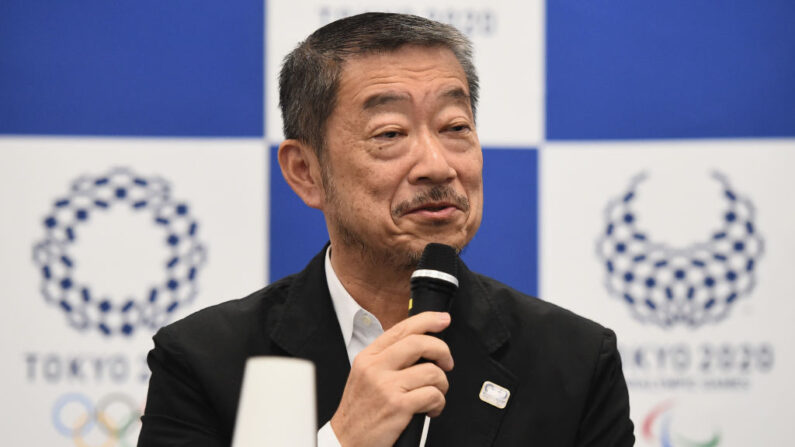 El director artístico de los Juegos Olímpicos, Hiroshi Sasaki, habla durante una conferencia de prensa de los directores creativos para las ceremonias de apertura y clausura de los Juegos Olímpicos y Paralímpicos de Tokio 2020 el 31 de julio de 2018 en Tokio, Japón. (Matt Roberts / Getty Images)