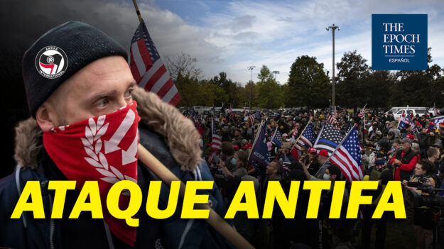 Al Descubierto: Alborotadores ANTIFA «fuertemente armados» irrumpieron en la capital de Oregon