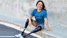 Joven amputada tras sobrevivir a una bomba aspira a participar en Juegos Paralímpicos 2021