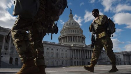 El Pentágono amplía el despliegue de la Guardia Nacional en el Capitolio de EE. UU. hasta mayo