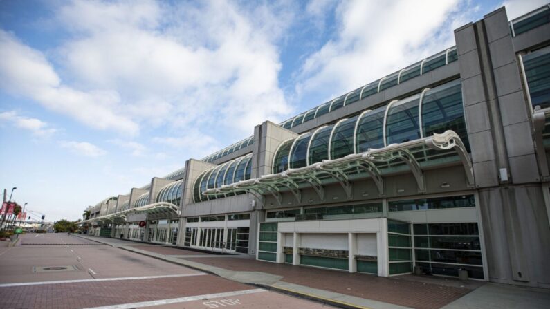 El Centro de Convenciones de San Diego en San Diego, California, el 22 de julio de 2020. (Daniel Knighton/Getty Images)