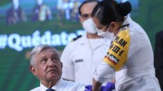Presidente de México se vacuna con AstraZeneca contra covid-19