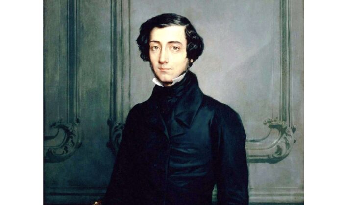 Retrato de Alexis de Tocqueville por Théodore Chassériau, 1850. (Dominio público)