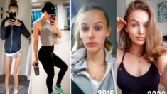 Joven anoréxica que estuvo en urgencias se convierte en experta en fitness tras increíble recuperación