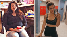 Mujer de 260 libras a quien sus compañeros de clase llamaban «ballena», pierde la mitad de su peso corporal