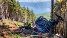 Varios muertos al caer al vacío un teleférico en el norte de Italia