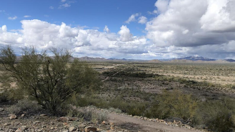 Fotografía que muestra una vista general del área conocida como Quitobaquito, en la frontera de Arizona con México (EE.UU.). EFE/Paula Díaz/Archivo