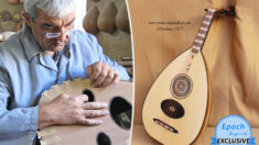 Profesor jubilado fabrica instrumento musical árabe para ayudar a preservar las tradiciones antiguas