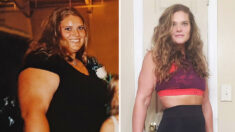 Mujer pierde 190 kilos en 17 meses y se convierte en entrenadora para ayudar a otros