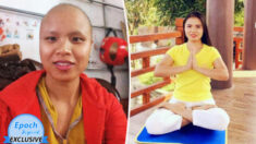 Joven madre supera el cáncer de mama con ejercicios de Falun Dafa y da a luz a su tercer hija