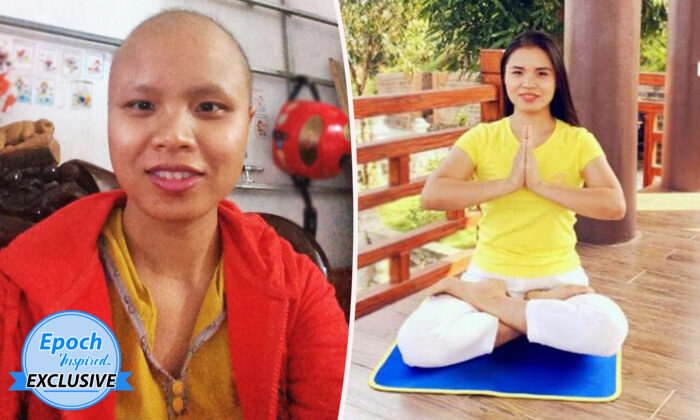 A Thu Hien Ta, vietnamita de 33 años, le diagnosticaron un cáncer de mama en fase 3 a principios de 2015. Dice que la antigua práctica de cultivación Falun Dafa le devolvió la salud a finales de 2015. (Cortesía de Thu Hien Ta)