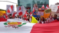 Centenar de manifestantes denuncia un presunto fraude en Perú ante la ONU