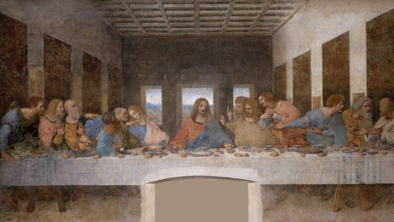 "La última cena" de Leonardo da Vinci. (Dominio público)
