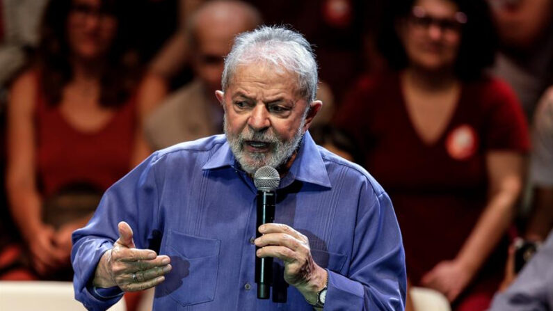 En la imagen, el expresidente de Brasil Luiz Inácio Lula da Silva. EFE/Antonio Lacerda/Archivo