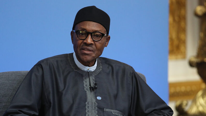 El presidente nigeriano Muhammadu Buhari, foto tomada el 12 de mayo de 2016 en Londres, Inglaterra. (Dan Kitwood -WPA Pool/Getty Images)