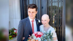 Mujer con cáncer se casa con su novio de la escuela tras enterarse que le quedan pocos meses de vida