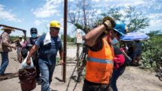 Suman cinco los mineros hallados sin vida en el derrumbe del norte de México