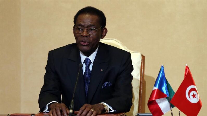 El presidente de Guinea Ecuatorial, Teodoro Obiang. EPA/MOHAMED MESSARA/Archivo