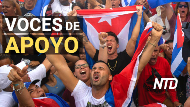 NTD Noticias: Músicos cubanos apoyan a los manifestantes; Protestas en  Francia por certificado de vacunación.