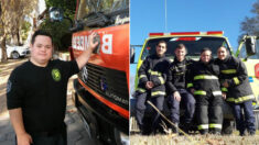 Joven con síndrome de Down es nombrado oficialmente como bombero en Argentina: ¡No hay imposibles!