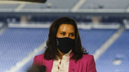 Gobernadora de Michigan, Gretchen Whitmer, se aísla tras prueba positiva de su marido para COVID-19