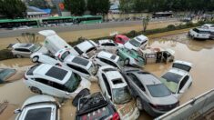 Inundaciones en China central desplazan a 1.2 millones