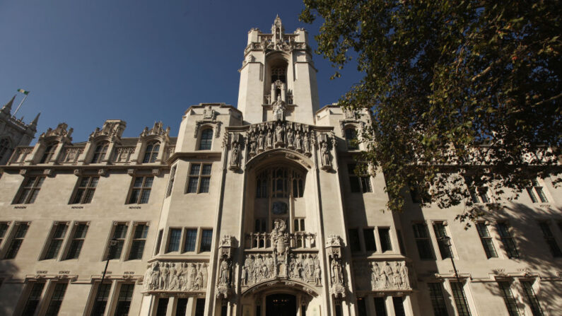 Vista general del Tribunal Supremo el 2 de octubre de 2009 en Londres, Inglaterra. (Dan Kitwood/Getty Images)