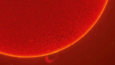 Espectacular imagen del Sol de 230 megapíxeles compuesta por 100,000 fotografías