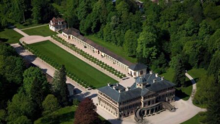 El palacio de porcelana más antiguo de Alemania: el Palacio Favorito de Rastatt