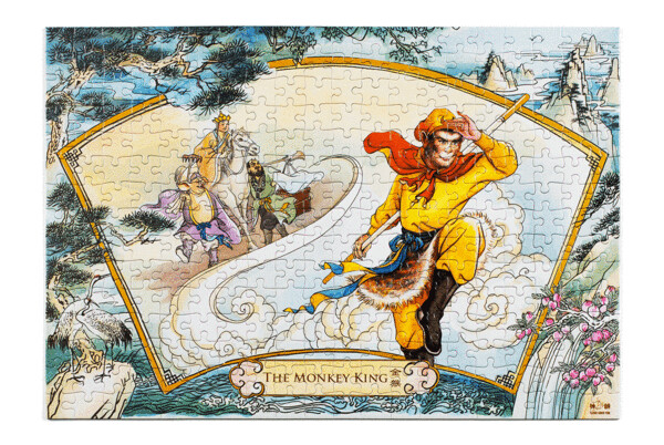 Una imagen del Rey Mono y sus compañeros de El Viaje al Oeste. (cortesía de Shen Yun )