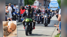 15,000 ​motociclistas cumplen último deseo de un niño de 6 años con enfermedad terminal