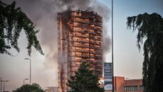 Abren investigación sobre incendio que devoró totalmente rascacielos en Milán