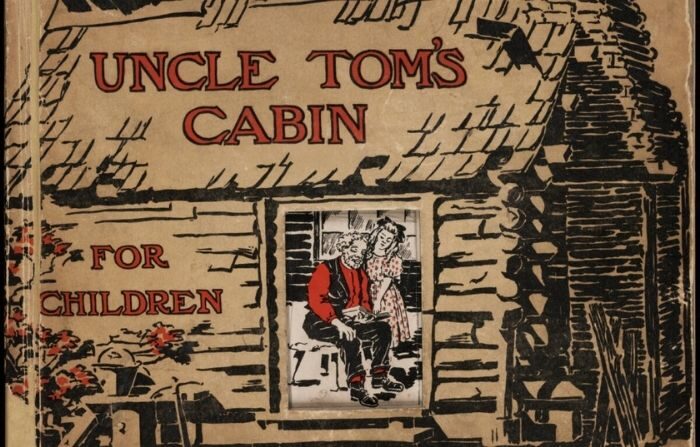Una copia de "La cabaña del tío Tom" de Harriet Beecher Stowe, probablemente el libro más influyente en los Estados Unidos del siglo XIX, aquí destinado a los niños. (Dominio público)
