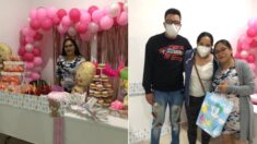Madre mexicana celebra baby shower y nadie llega, pero internautas salvan la fiesta